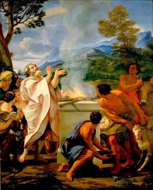 Il sacrificio di Noè - National Museum of Art
